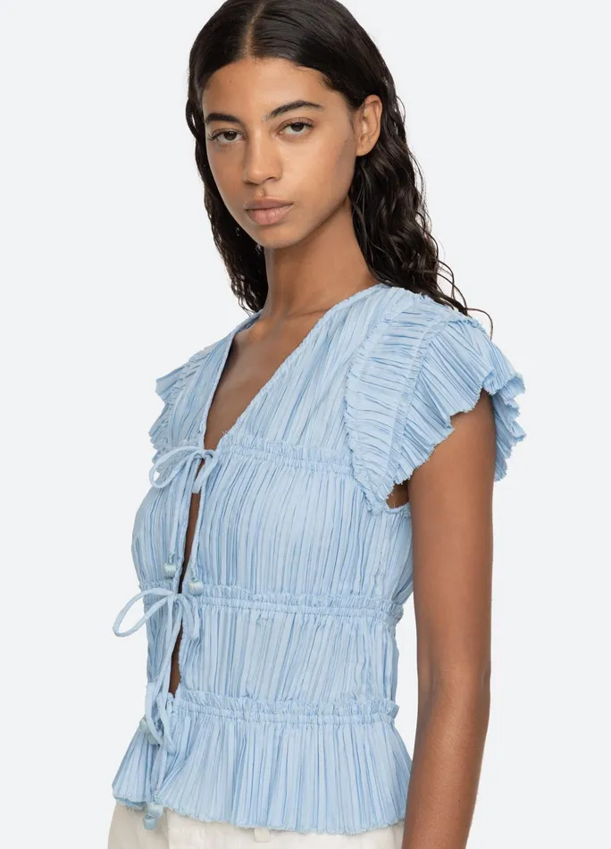 Women Tops Sea New York Parcie Top Black