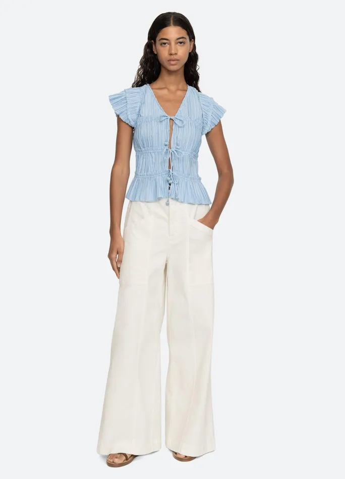 Women Tops Sea New York Parcie Top Black