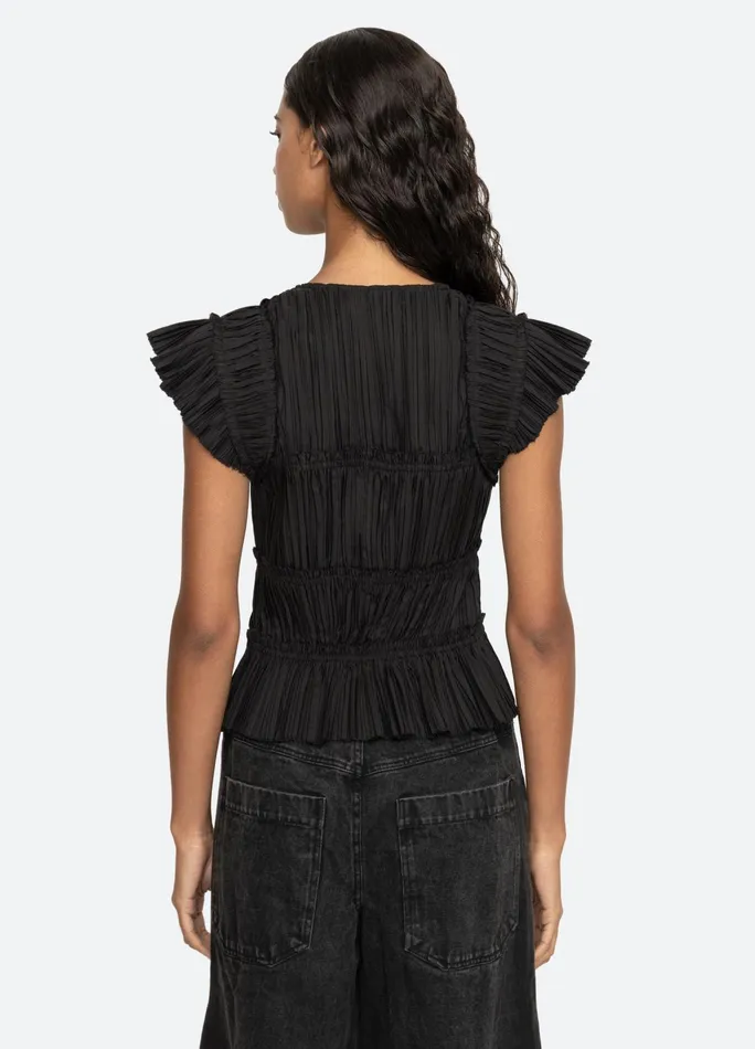 Women Tops Sea New York Parcie Top Black