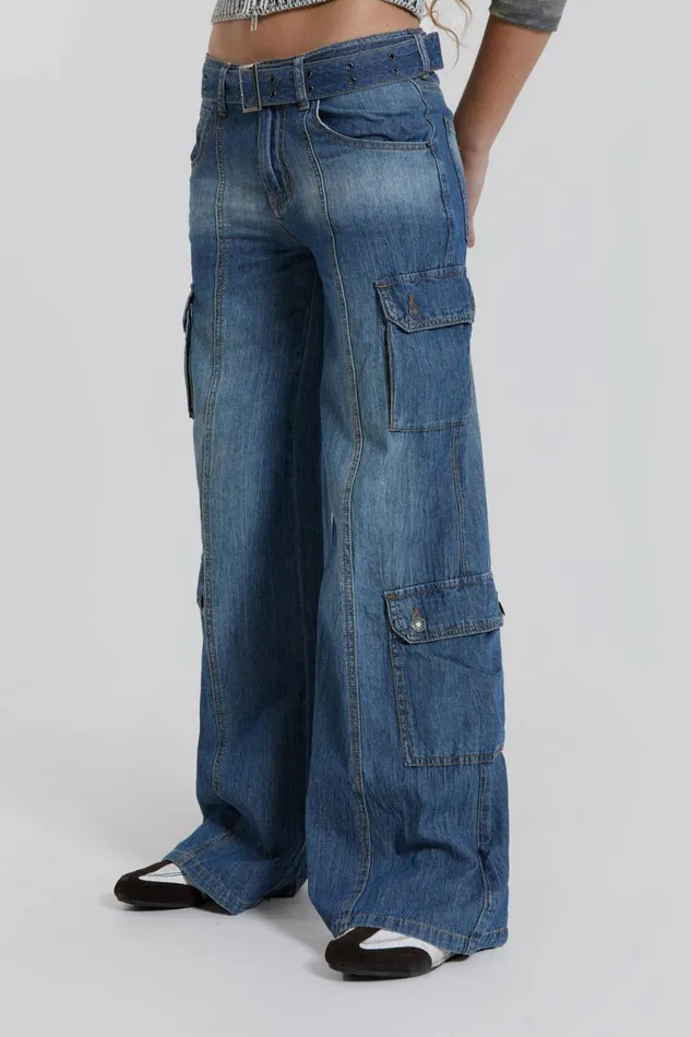 Women Tundra Cargo Jeans Jaded London Jeans