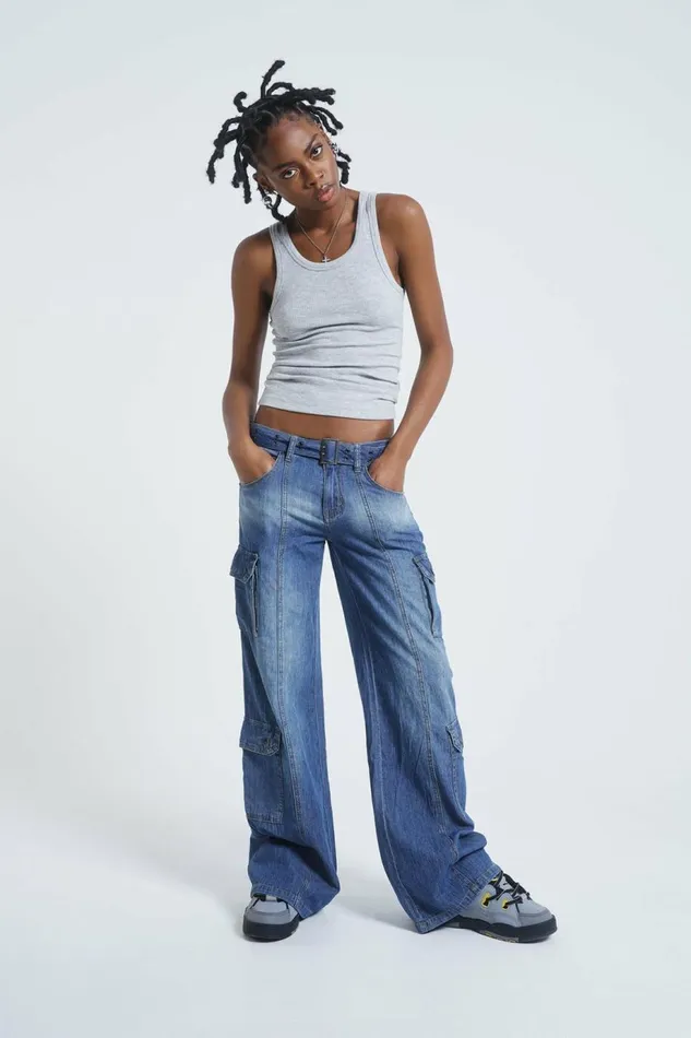Women Tundra Cargo Jeans Jaded London Jeans Women Tundra Cargo Jeans Jaded London Jeans