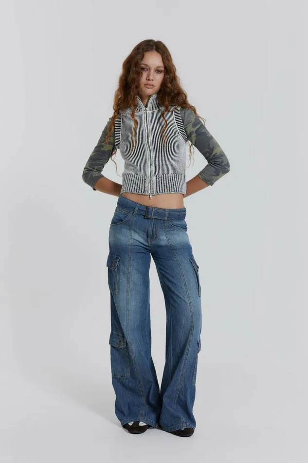 Women Tundra Cargo Jeans Jaded London Jeans Women Tundra Cargo Jeans Jaded London Jeans