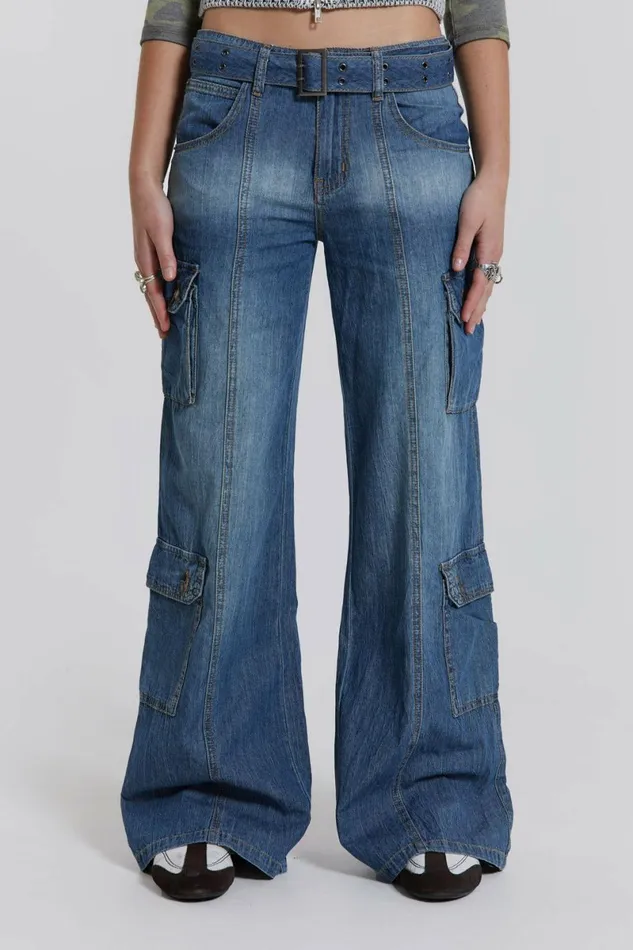 Women Tundra Cargo Jeans Jaded London Jeans Women Tundra Cargo Jeans Jaded London Jeans