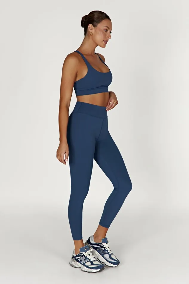 Women Venus V Back Leggings 8211 Navy Navy Meshki Activewear Bottoms Women Venus V Back Leggings 8211 Navy Navy Meshki Activewear Bottoms