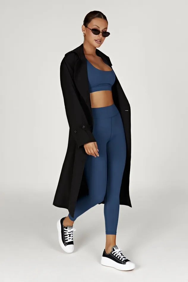 Women Venus V Back Leggings 8211 Navy Navy Meshki Activewear Bottoms Women Venus V Back Leggings 8211 Navy Navy Meshki Activewear Bottoms