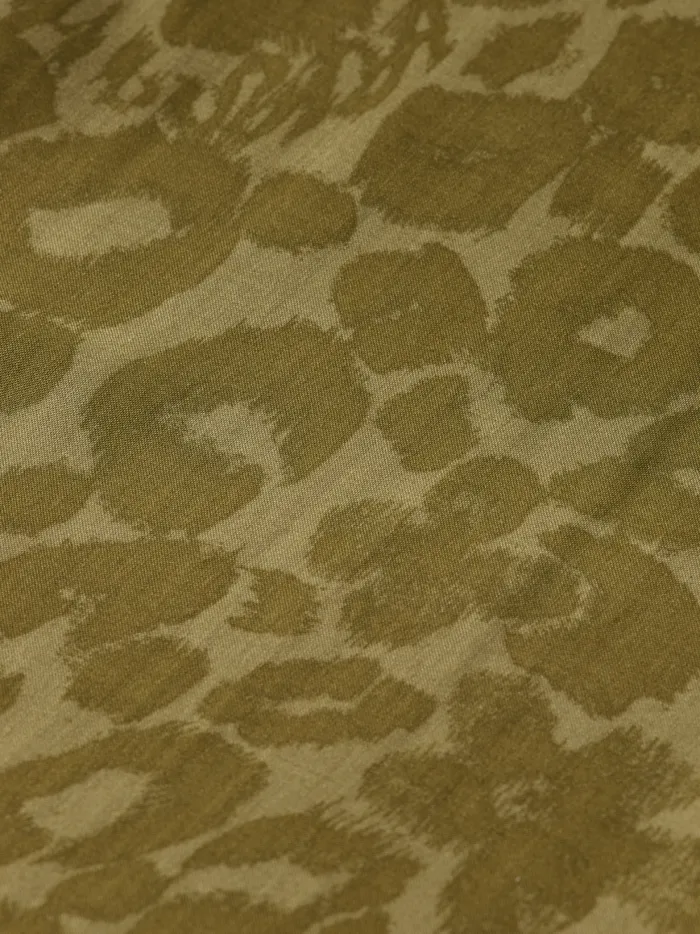 Women VISCOSE PRINTED RELAXED FIT SHIRT Poetry Leopard Military Scotch and Soda Tops and TShirts