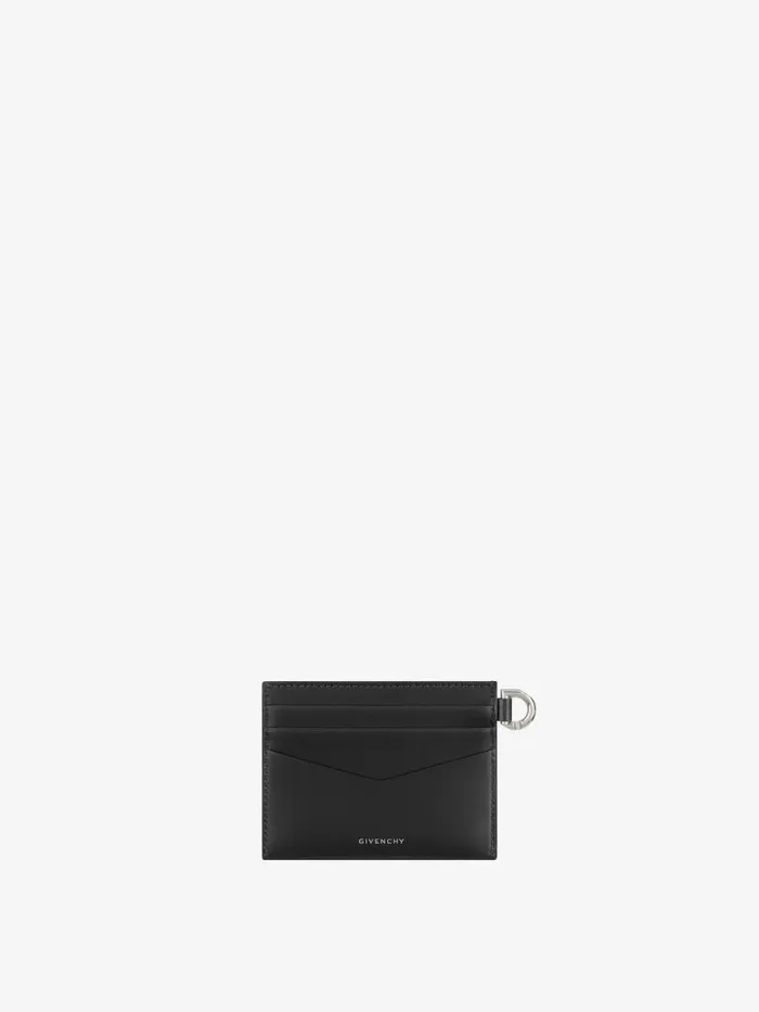 Women Wallets and Card Holders Givenchy 4G Card Holder In Box Leather Black Women Wallets and Card Holders Givenchy 4G Card Holder In Box Leather Black