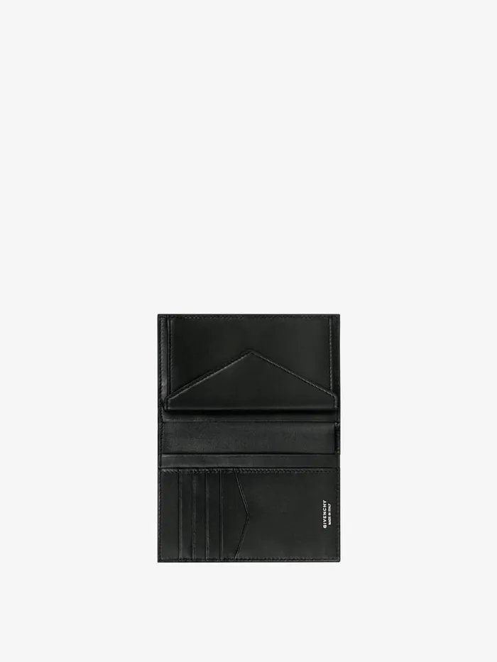 Women Wallets and Card Holders Givenchy Voyou Wallet In Leather Black