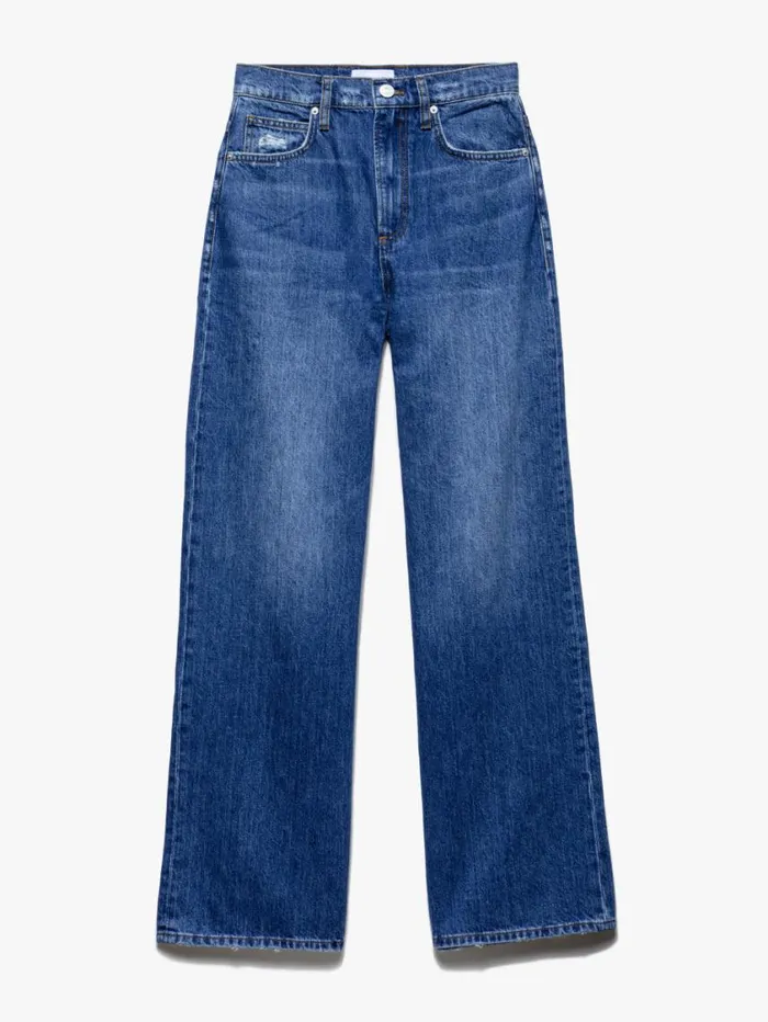 Women Wide Leg FRAME Le High 039N039 Tight Wide Leg 8212 Stearnlee Chew