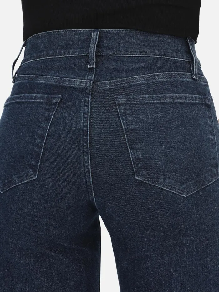 Women Wide Leg FRAME Le Palazzo Crop Released Hem 8212 Napoli