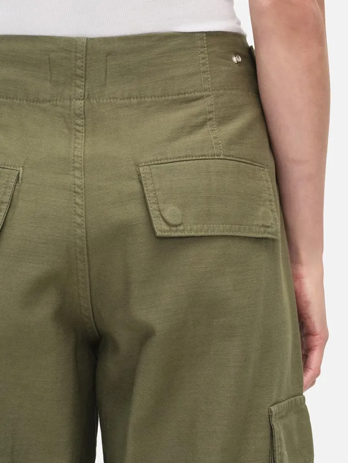Women Wide Leg FRAME Wide Leg Cargo 8212 Poblano