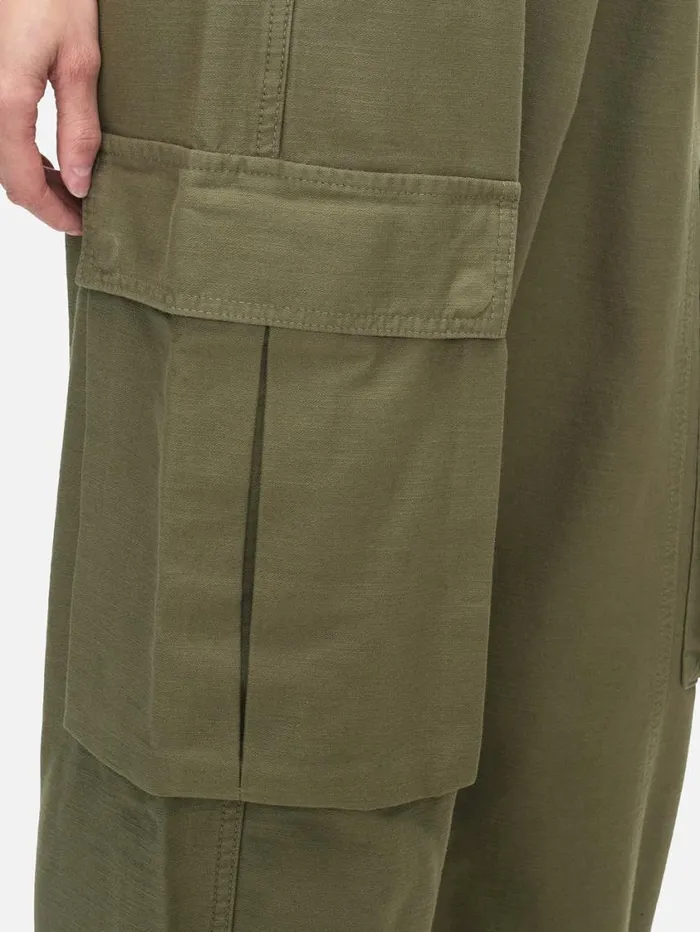 Women Wide Leg FRAME Wide Leg Cargo 8212 Poblano