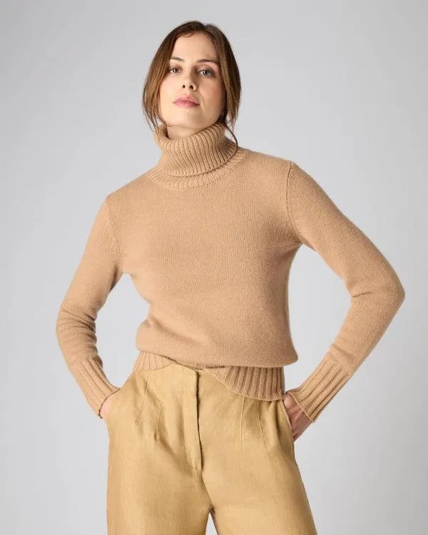 Women Women039s Chunky Turtle Neck Cashmere SweaterIn Sahara Brown Sahara Brown NPeal Turtle Necks Women Women039s Chunky Turtle Neck Cashmere SweaterIn Sahara Brown Sahara Brown NPeal Turtle Necks