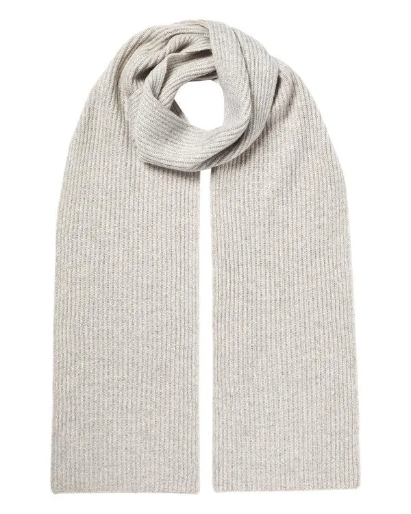 Women Women039s Plated Rib Cashmere ScarfIn Sand Brown Sand Brown NPeal Cashmere Scarves