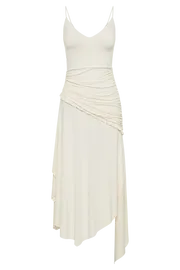 Women Yesenia Midi Dress 8211 Sand Sand Meshki Midi Dresses