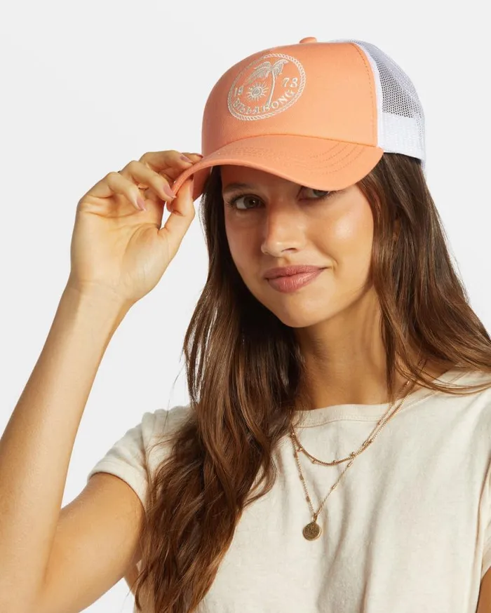 Womens Aloha Forever Hat Peach Paradise Billabong Hats and Beanies