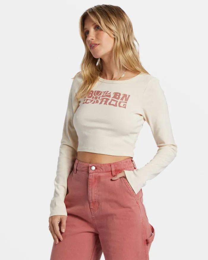 Womens Blocky Banner TShirt White Cap Billabong Graphic Tees and Tanks Womens Blocky Banner TShirt White Cap Billabong Graphic Tees and Tanks