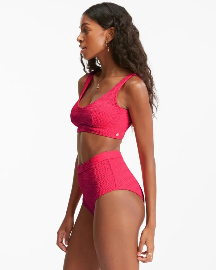 Womens Chasing Tides Elliot Tank Bikini Top Fuego Billabong Bikinis