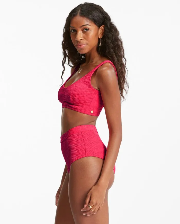 Womens Chasing Tides Elliot Tank Bikini Top Fuego Billabong Bikinis