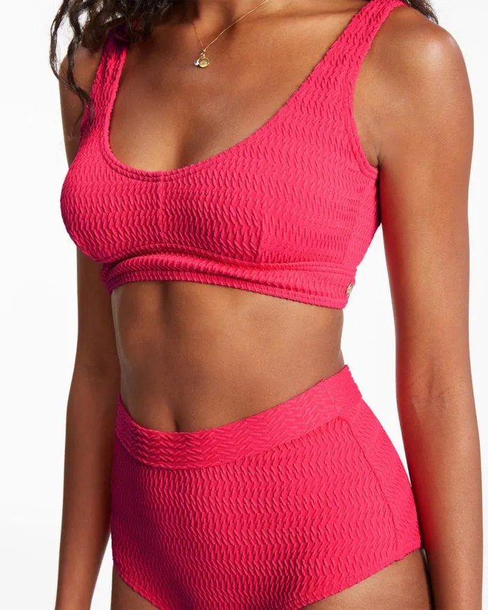 Womens Chasing Tides Elliot Tank Bikini Top Fuego Billabong Bikinis