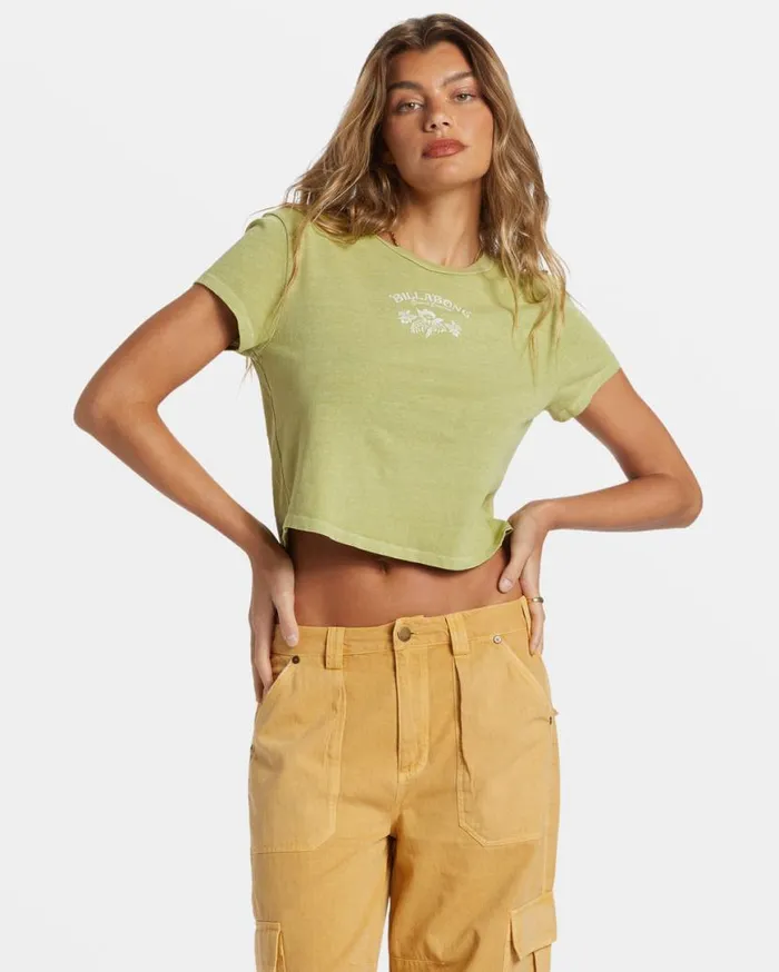 Womens Dreamers Paradise TShirt Willow Billabong Tops