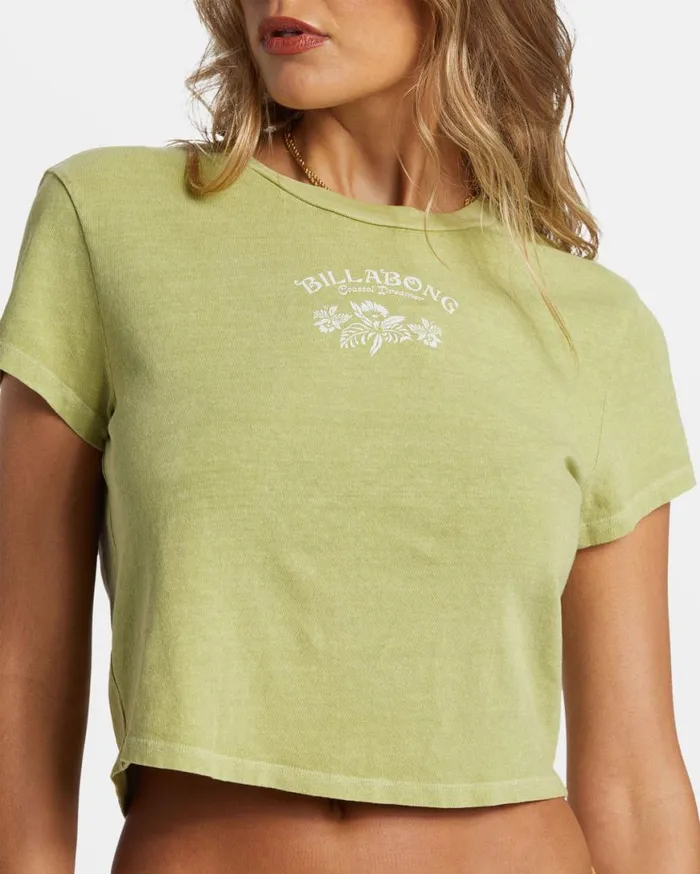 Womens Dreamers Paradise TShirt Willow Billabong Tops