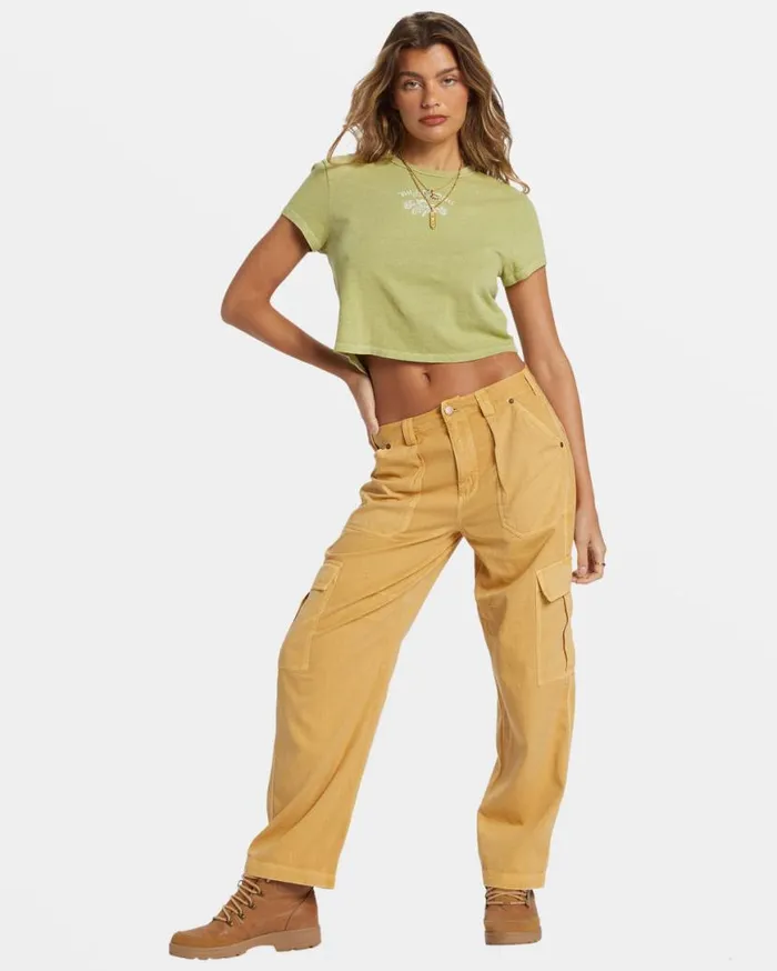 Womens Dreamers Paradise TShirt Willow Billabong Tops