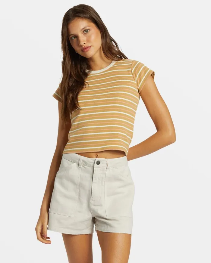 Womens Feelin It TShirt Hemp 2 Billabong Graphic Tees and Tanks