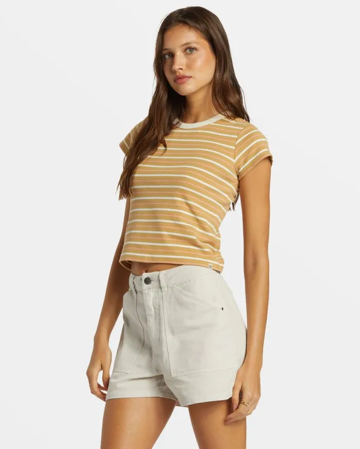 Womens Feelin It TShirt Hemp 2 Billabong Graphic Tees and Tanks