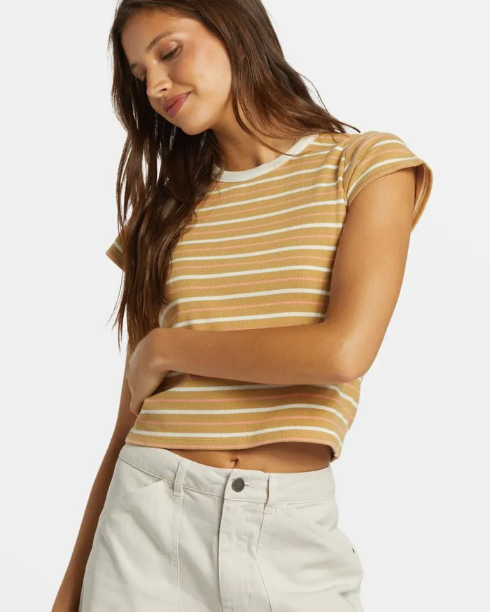 Womens Feelin It TShirt Hemp 2 Billabong Graphic Tees and Tanks