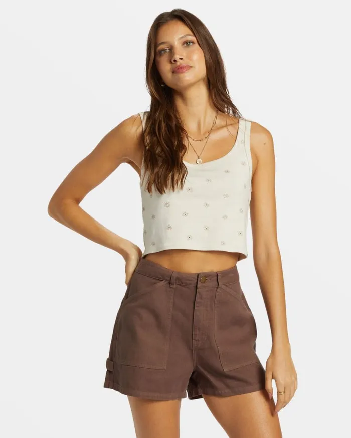 Womens Leia Denim Shorts Kona Billabong Shorts