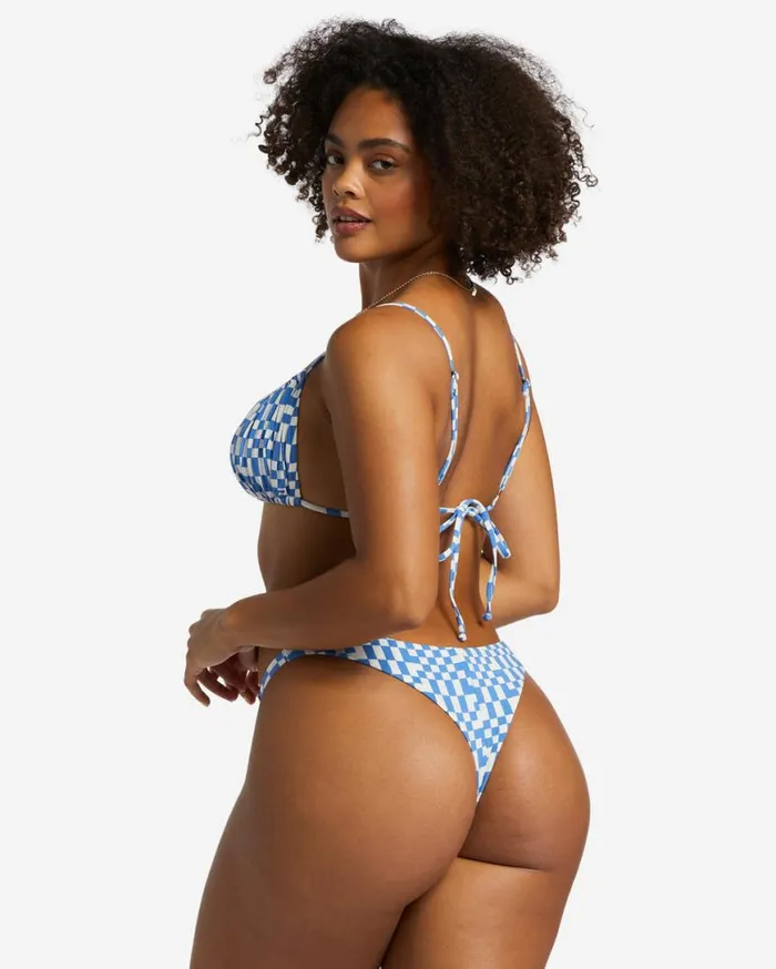 Womens Out Of The Blue Alina Bralette Bikini Top Seaside Billabong Bikinis