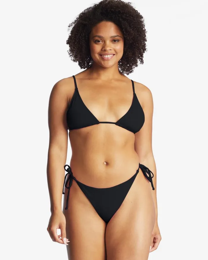 Womens Sol Searcher TieSide Tanga Bikini Bottoms Black Pebble Billabong Bikinis Womens Sol Searcher TieSide Tanga Bikini Bottoms Black Pebble Billabong Bikinis