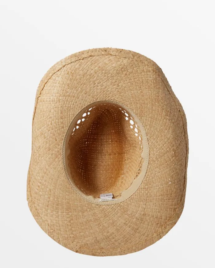 Womens Surfs Up Cowboy Hat Natural Billabong Beach Accessories Womens Surfs Up Cowboy Hat Natural Billabong Beach Accessories