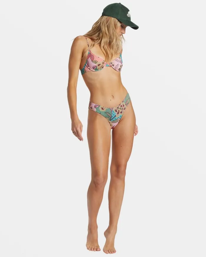 Womens Visions Of Paradise Demi Bra Bikini Top Multi Billabong Bikini Tops Womens Visions Of Paradise Demi Bra Bikini Top Multi Billabong Bikini Tops