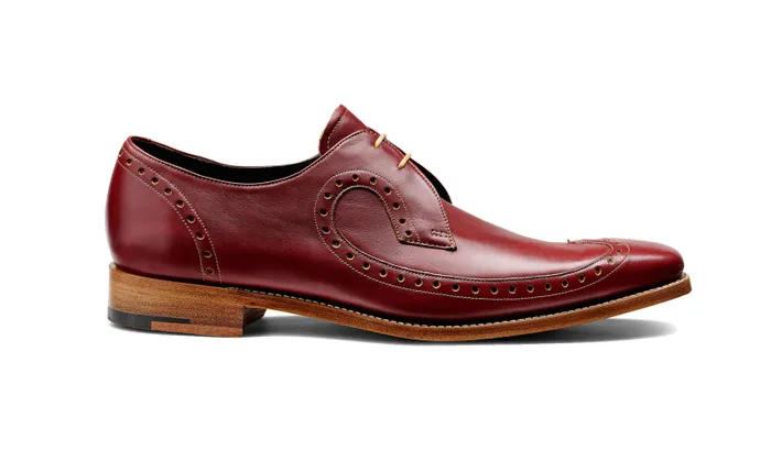 Woody 8211 Rum Mustard Calf Mens Barker Shoes Mens Brogues