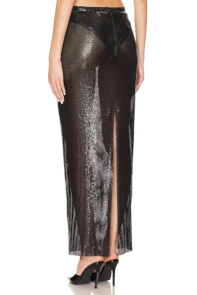 X Anja Dujakovi Oleema Skirt Disco Black Women Lovers Friends Skirts X Anja Dujakovi Oleema Skirt Disco Black Women Lovers Friends Skirts