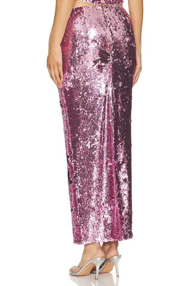 X Bridget Lilium Skirt Pink Women Lovers Friends Skirts X Bridget Lilium Skirt Pink Women Lovers Friends Skirts