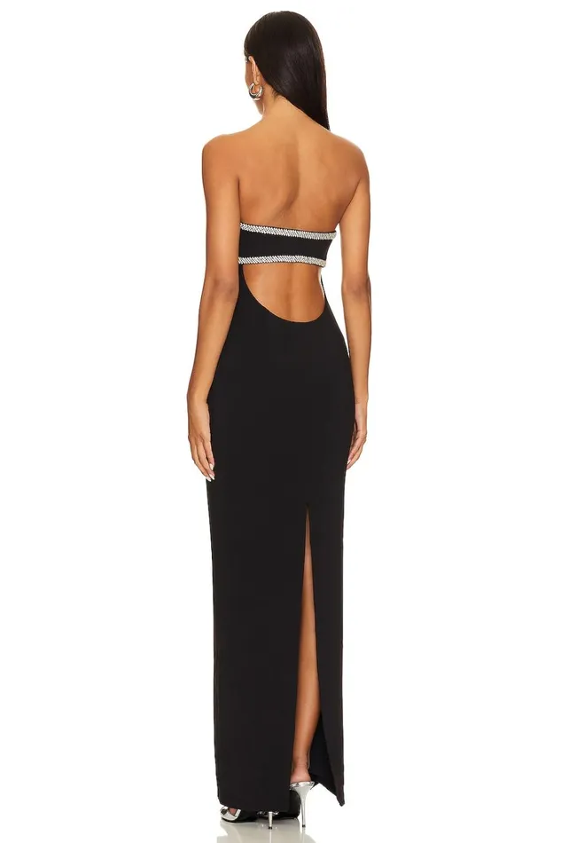 X Rachel Cosette Gown Black Women Lovers Friends Dresses