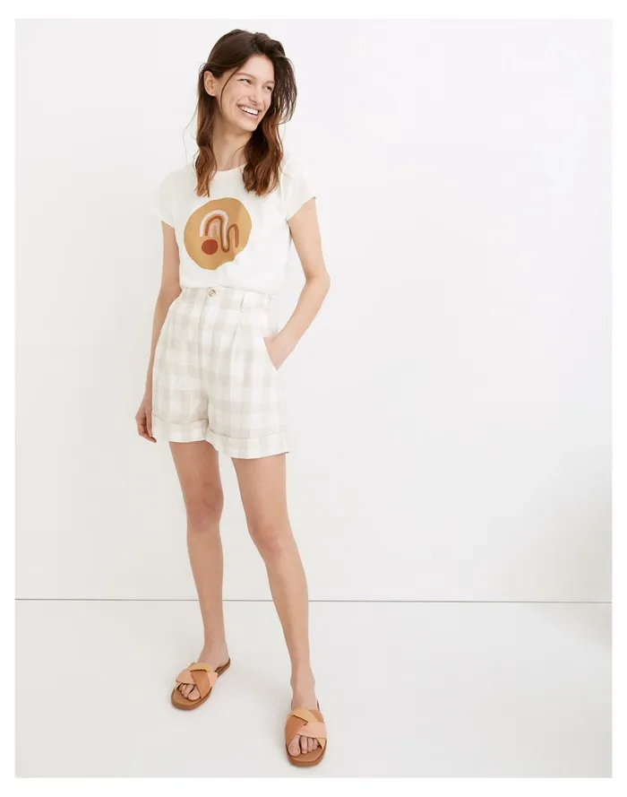 X Tess Guinery Crop Tee Lighthouse Women Madewell Tees