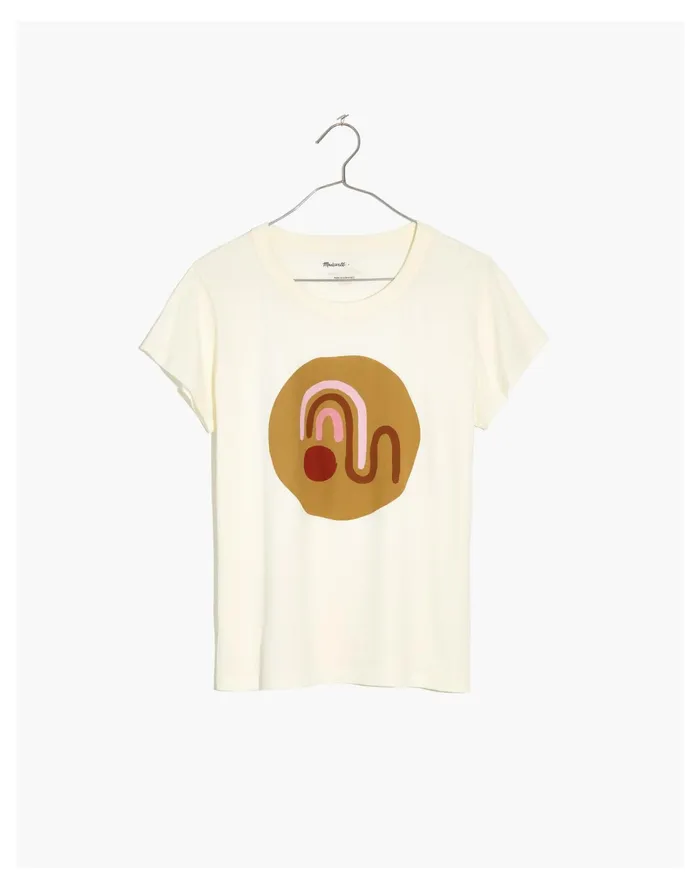X Tess Guinery Crop Tee Lighthouse Women Madewell Tees
