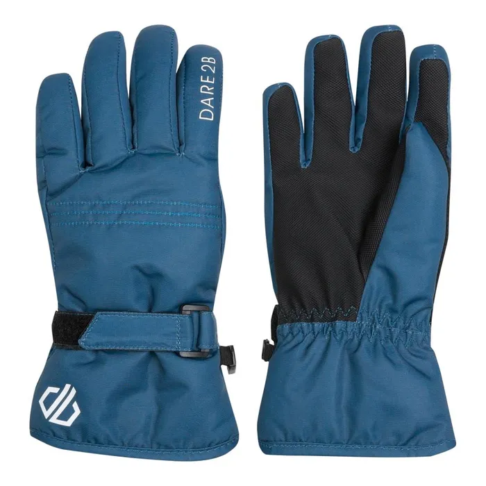Zippy Ski Gloves Moonlight Denim Kids Dare 2b Gloves